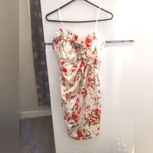 Women's Maggy London Floral Cocktail Dress Size 8